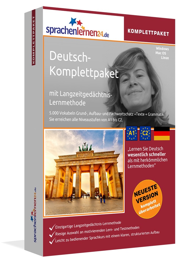 Deutsch Sprachkurs Komplettpaket
