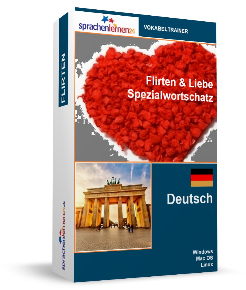 Deutsch Flirten und Liebe Spezialwortschatz Vokabeltrainer