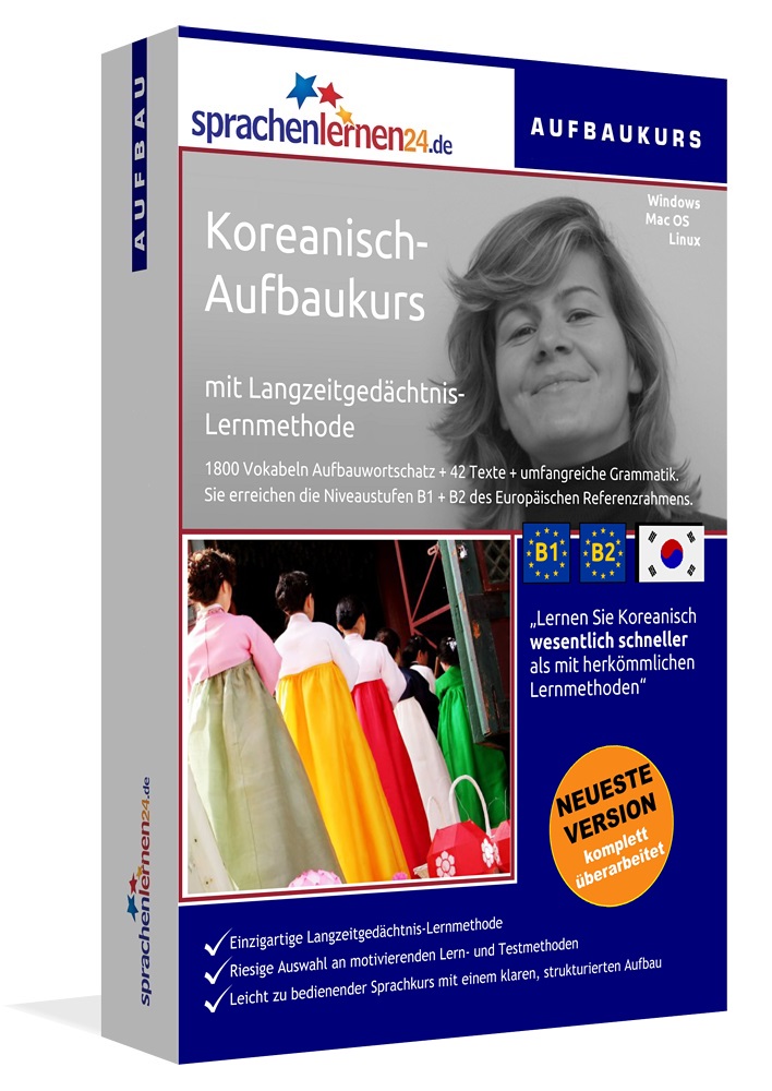 Koreanisch Sprachkurs für Fortgeschrittene Aufbaukurs