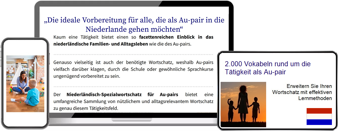 Niederländisch Au-Pair Vokabeltrainer