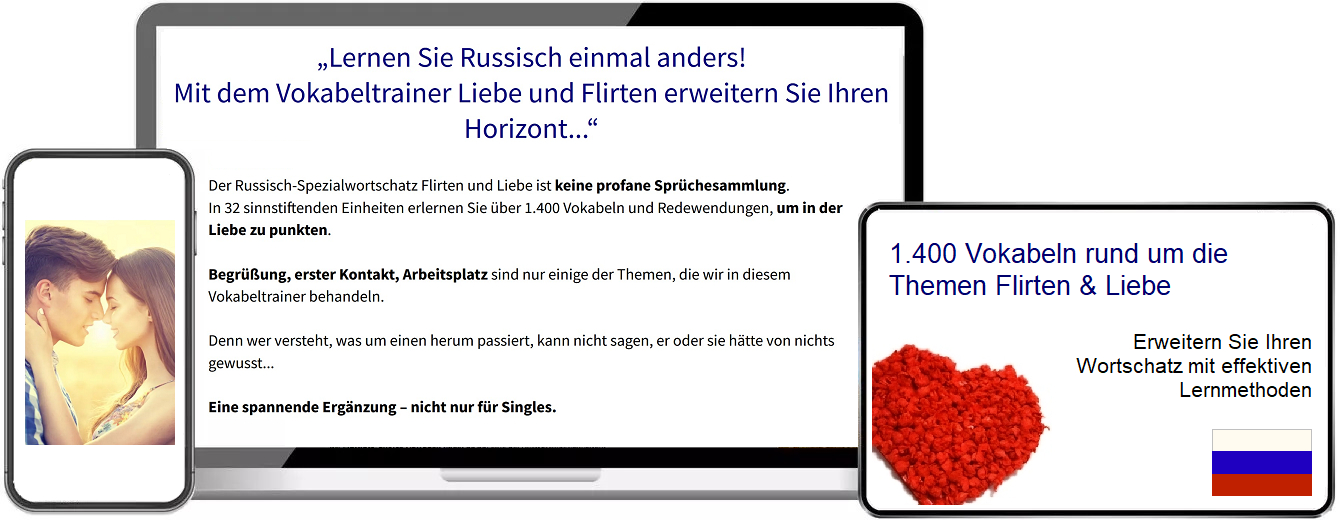 Russisch Flirten Vokabeltrainer