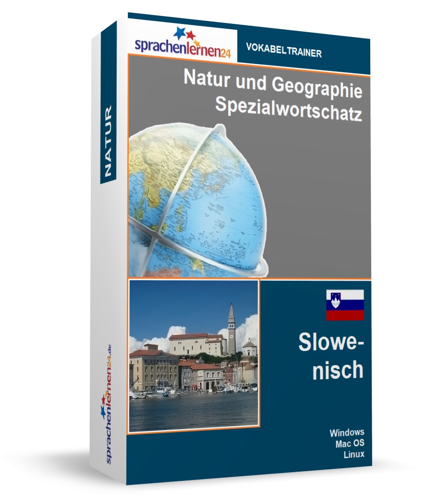 Slowenisch Natur und Geographie Spezialwortschatz Vokabeltrainer