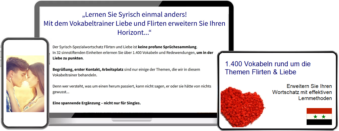 Syrisch Flirten Vokabeltrainer